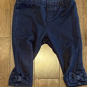 Baby Gap Jeggings with Bow Accent
